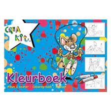 KLEURBOEK A4 24/ CREA-KIT BLAUW ()